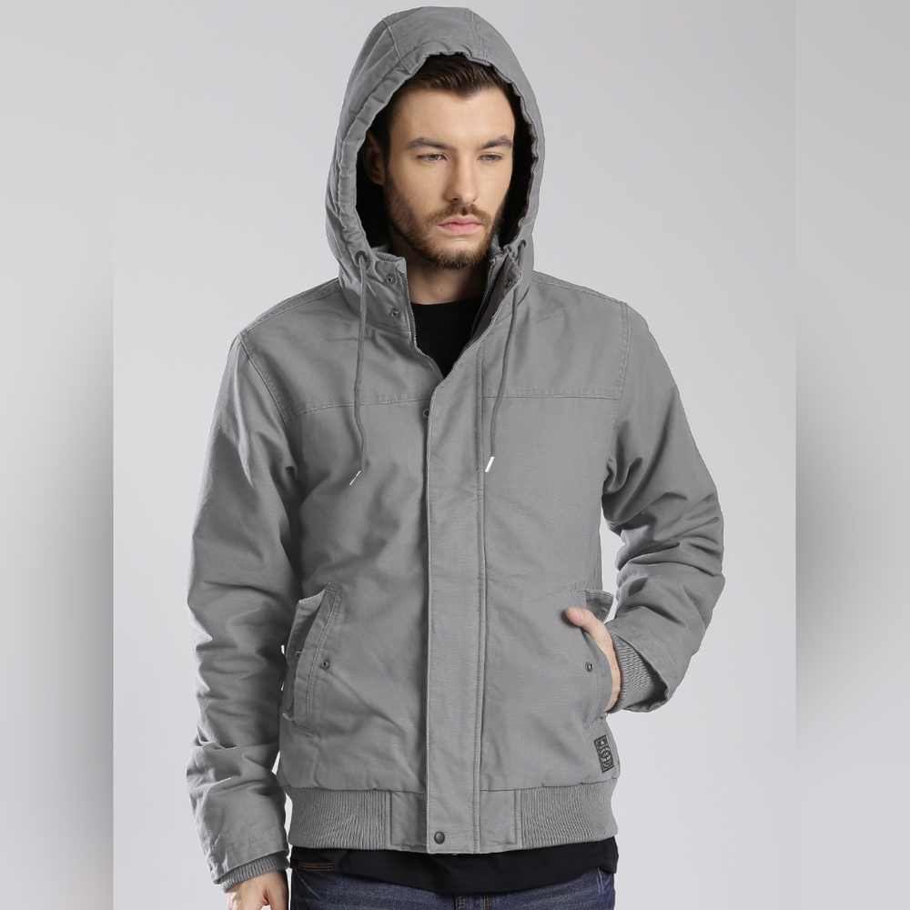 Men's Gray Quicksilver Jacket Size Small